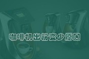 手摇咖啡机为什么咖啡油脂少（揭秘手摇咖啡机油脂少的原因）