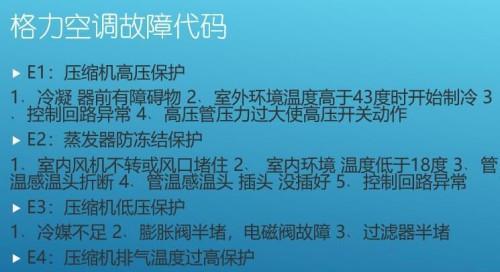 空调e3故障代码是什么？使用空调时应该注意什么？