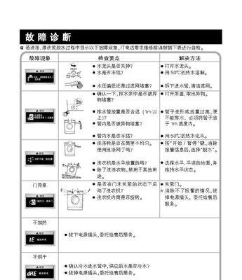 康佳洗衣机显示LE检修方法是什么？