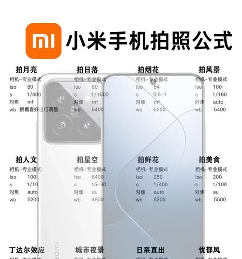 华为手机拍照参数设置的正确方法是什么？